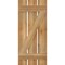 Ekena Millwork Spaced Board-n-Batten Shutters w/Z-Bar, Rough Sawn Western Red Cedar, 17 1/8W x 39H, PR RBS06Z17X039RWR - alternate 2